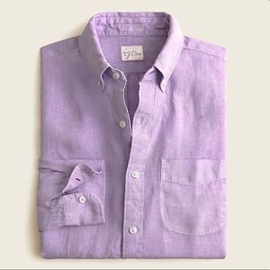 J. Crew Linen Button Down Slim Fit